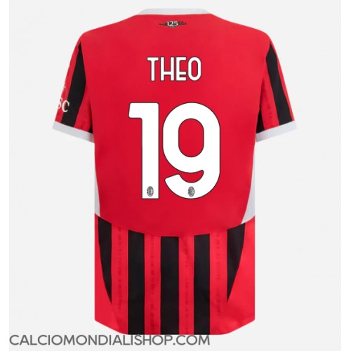 Maglie da calcio AC Milan Theo Hernandez #19 Prima Maglia 2024-25 Manica Corta